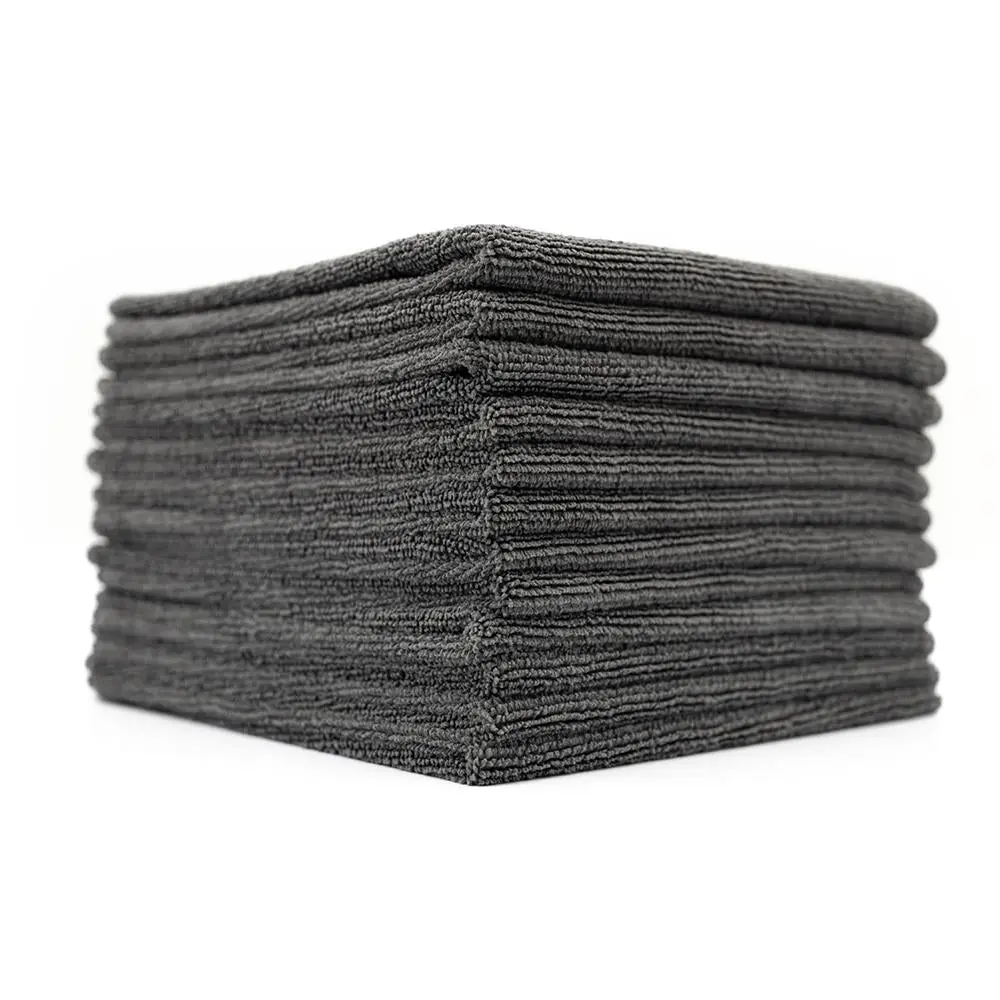 The Rag Company - All-Purpose Microfiber Terry Cleaning Towels - Commercial Grade, Highly Absorbent, Lint-Free, Streak-Free, Kitchens, Bathrooms, Offices, 300gsm, 12in x 12in, (12-Pack)