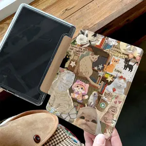 kindle case Acrylic back shell with hand strap,kindle paperwhite 12th 7inch、11th gen 6.8inch  2024 2022 basic11th generation