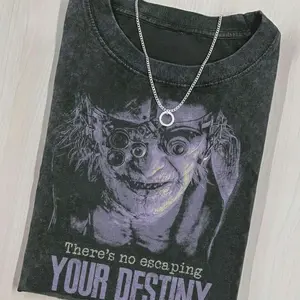 Victor Gideon RE9 Shirt, Resident Evil 9 Survival Horror Game Character Tee, Requiem Villain Fan Apparel,  Leon S Kennedy Fan Top