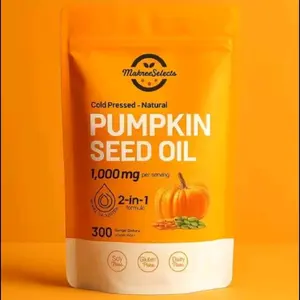 Pumpkin Seed Oil Saw Palmetto 3000 mg - Bladder Health, Immune Support 300 Pills