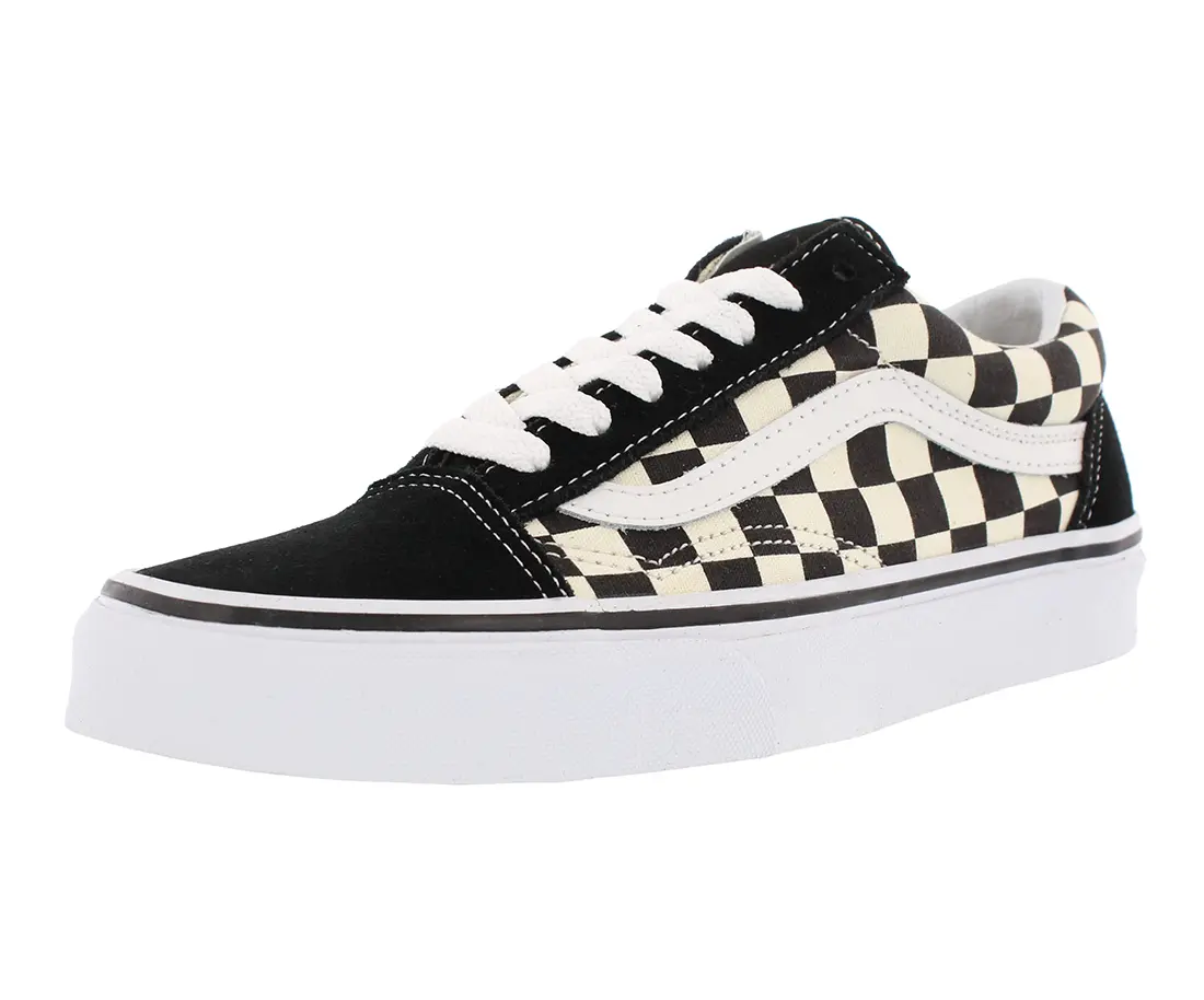 VANS Old Skool Classic Low-Top Sneaker, Unisex Suede and Canvas Athletic Trainer with Iconic Side Stripe Design, Sports Shoes