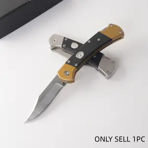 1pc 112 Folding Knife, Multi-Functional Edc Pocket Knife, High-Quality Kitchen Tool, Camping Fishing Travel Gear, Men's Gift