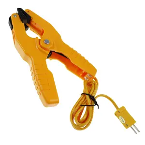 ILTH-Clamp HVAC K-Type Thermocouple Pipe Clamp Probe Temperature Sensor for Multimeter