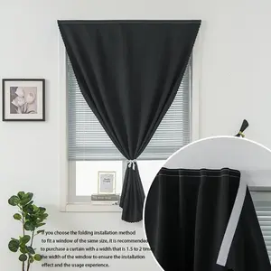 Yitap Self-Adhesive Blackout Curtains, DIY Portable Temporary Curtains, Sun Heat Blocking Stickers, Bedroom Privacy Protection, Easy Peel & Stick, Blackout Window Cover