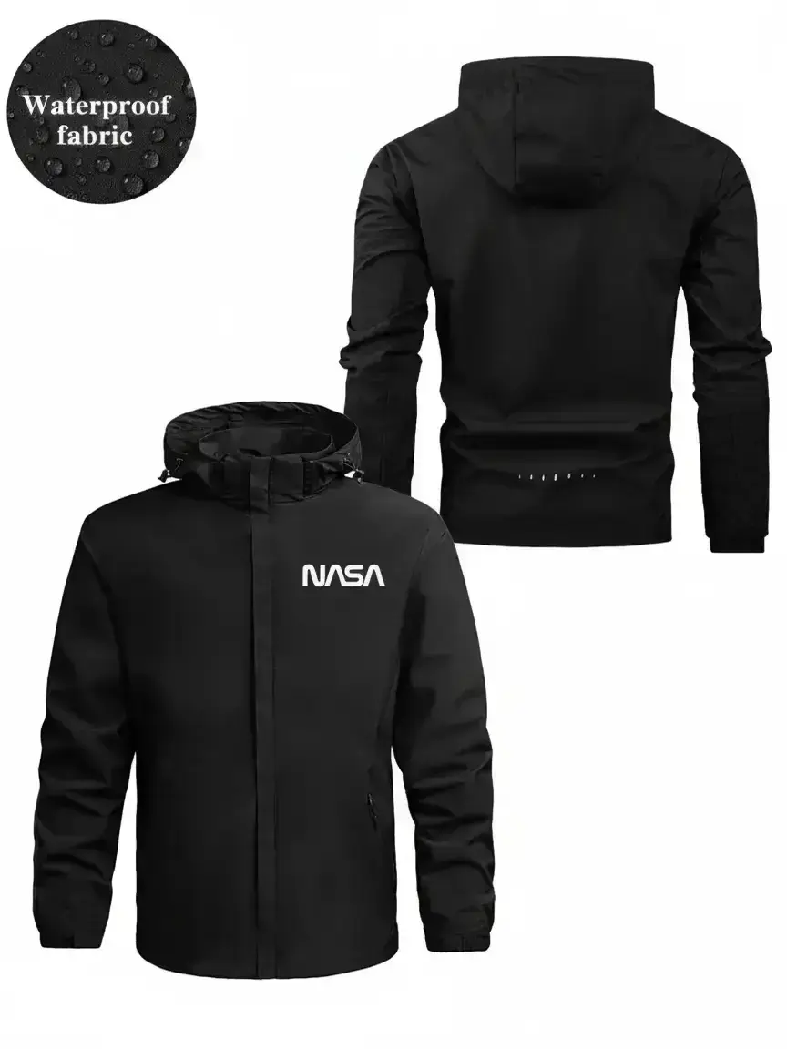Men's Outdoor Sports Jacket, Lightweight Breathable, Three Colors XS-XXL Sizes, Comfort Fit for Summer Activities, Casual Woven Fabric, Waterproof Windproof Outerwear