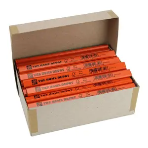 Over-sized FCS 100% Carpenter Pencils Bulk (72-Pack, Boxed)