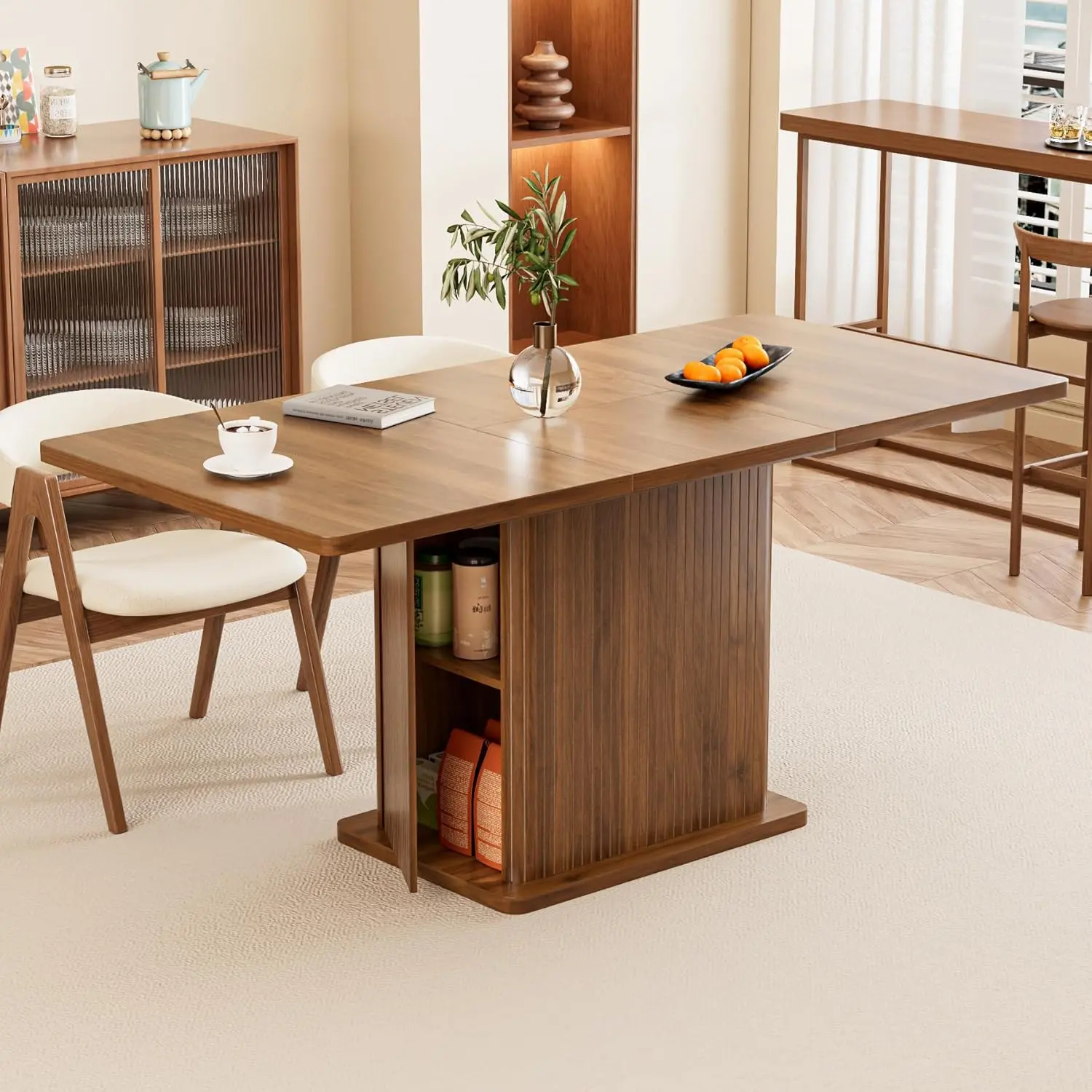 Walnut-rectangle-2 Doors