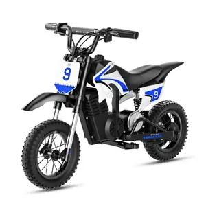 ECOLEAP K1 Electric Bike 36V Motorcycle,16MPH Fast Speed 14 Mile Long-Range,700W Peak 3-Speed Modes Electric Bike for Kids Ages 3-10