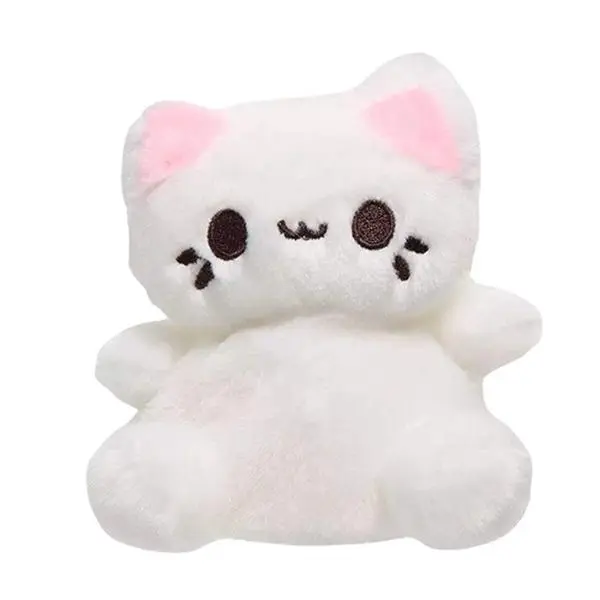 Aurora World Plush - Palm Pals - CUSTARD MEOWCHI [Tasty Peach](5 inch)