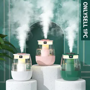 Portable Desktop Cool Mist Humidifier, USB Rechargeable Humidifier with 2 Spray Design, Large Capacity Humidifier for Bedroom & Office, Usb Humidifier Machine