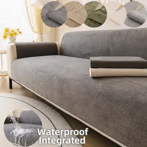 Pet-Friendly Waterproof Recliner Chair Cover, Thick Quilted Non-Slip Armchair Seat Pad, Machine Washable Anti-Scratch Sofa Protector for Single Recliner, Lazy Chair & Armchair Living Room Use, Washable Sofa Slipcover, Sofa Couch Protector