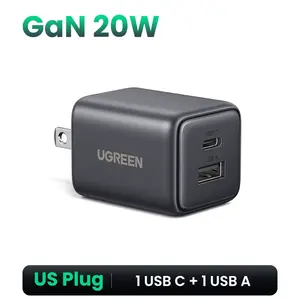 20W 30W Gan Charger Mini PD 3.0 USB C Phone Charger for Iphone 16 15 14 Pro Samsung S25 Xiaomi Tablet Ipad Air UGREEN