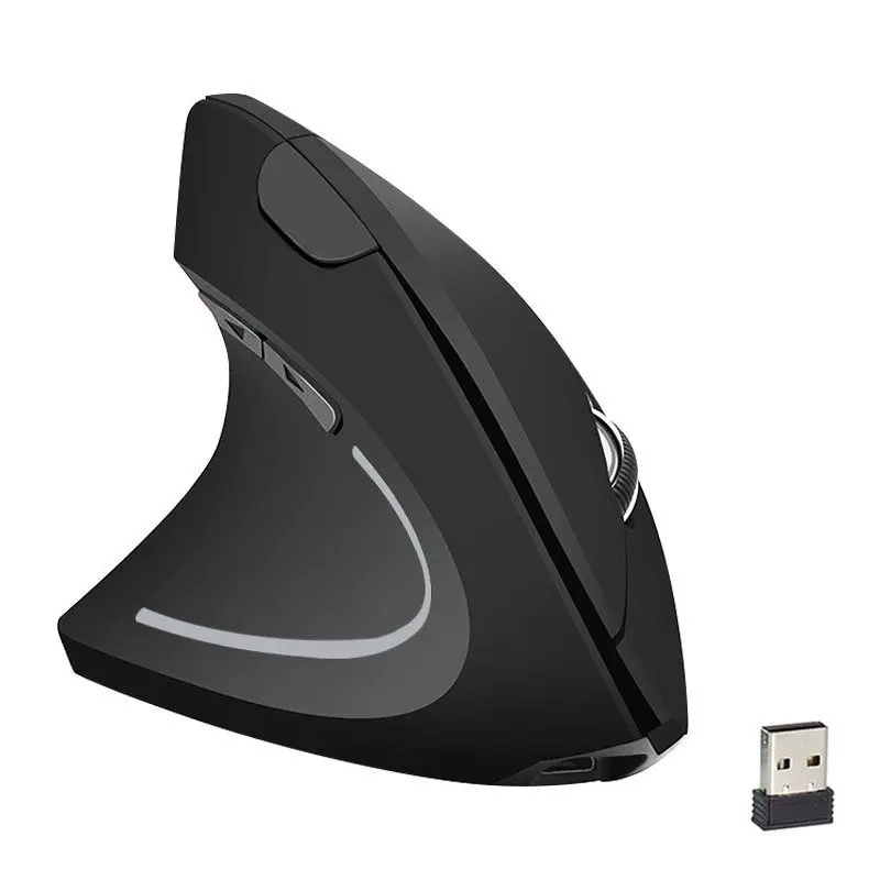 Wireless USB Vertical Mouse Ergonomic Rechargeable Portable PC Gamer For Computer Laptop Notebook Mause Gaming Accessories Mous