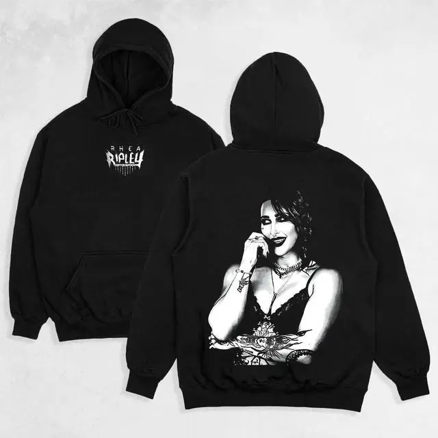 RHEA RIPLEY Fan Tee Hoodie Sweater, WWE Wrestler Gift, Cool Unisex Apparel, Wrestling Outfit for Him Her, Pro Wrestling Merch