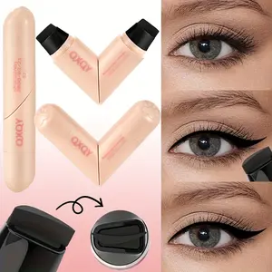 NEW Rotating Eye Definer Stamp Pen  Dual-Head Design With Wing Stamp, Quick-Dry, Long-Lasting, Smudge-Proof For Easy Cat Eye, Sharp Winged Lines & All-Day Makeup Wear - Beginner Friendly Everyday Makeup Tool For Women, Women'S Cosmetics, Makeup Tools.