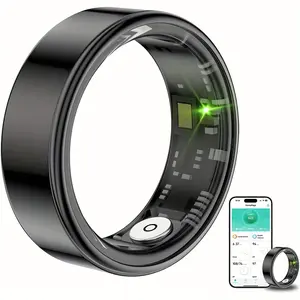 2026 New Smart Rings for Men Women, Fitness Ring with Steps, Calories, Sleep Tracking, Heart Activity Tracking and Distance Monitoring, Health Ring for iPhone and Android - Gifts for Family and Friends