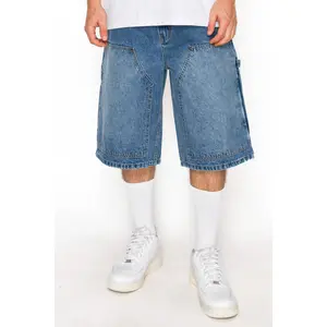 VICTORIOUS DRAFT Baggy Fit Carpenter Denim Shorts