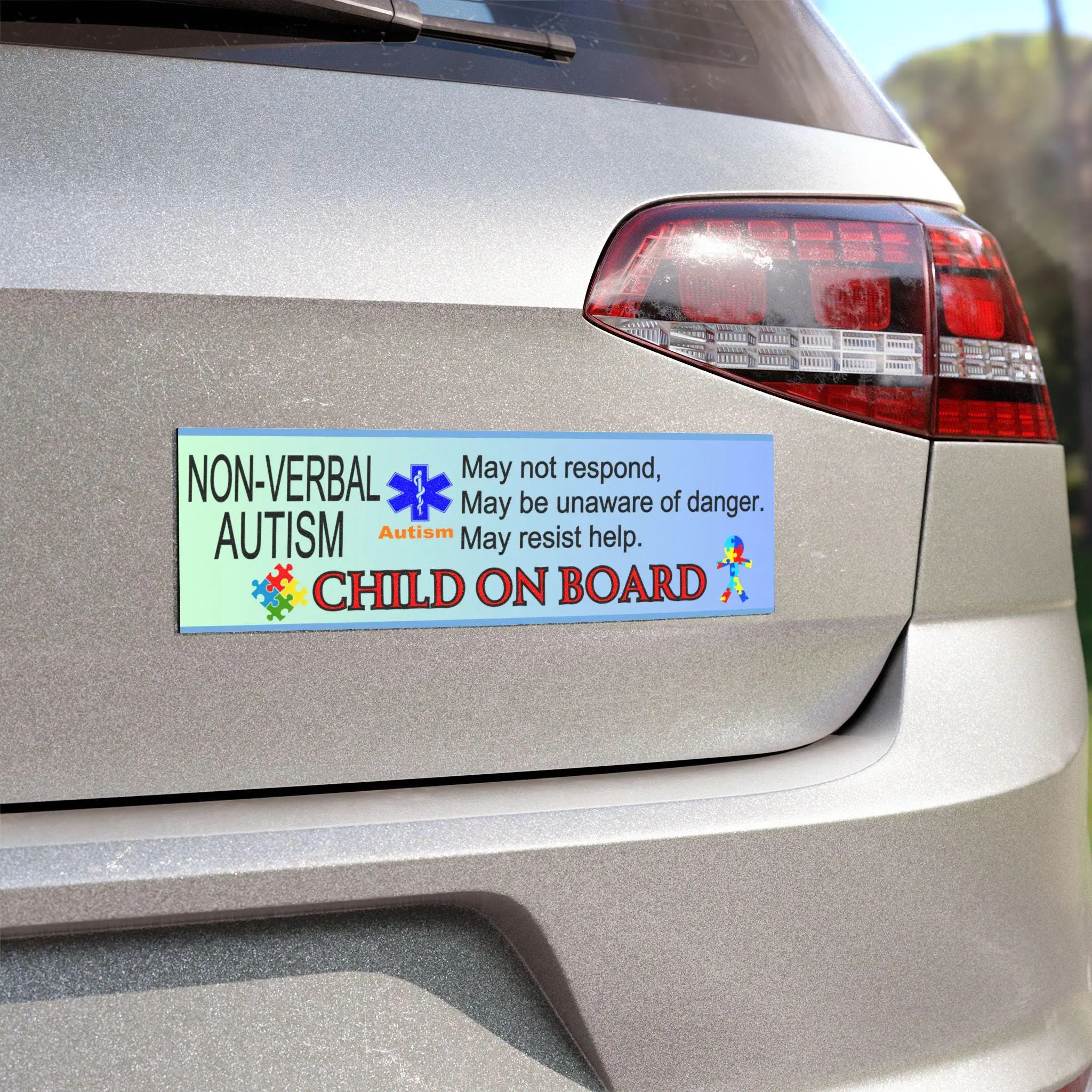 Autism Awareness Magnet & Sticker Set – Design 2