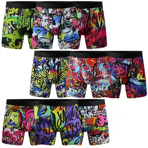 3 PACK Mens Long Briefs Boxer Anti Chafing Underwear Comfort Sport Briefs Shorts Trunks Menswear