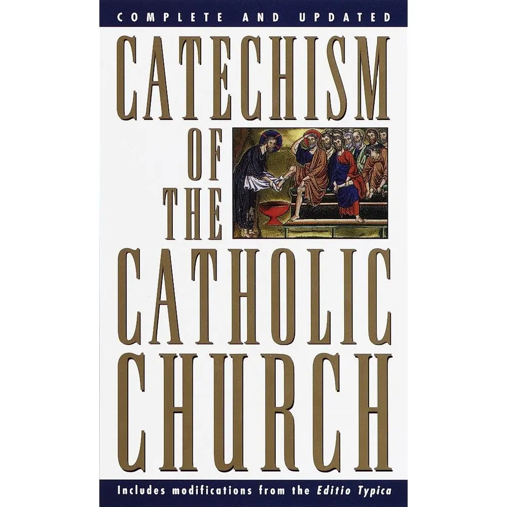 Used Soft Cover Book - Catechism of the Catholic Church: Complete and Updated by U.S. Catholic Church (Mass Market Paperback) - English, Footnotes Expand, More Than 400 Years of Context, Supports Spiritual Journey