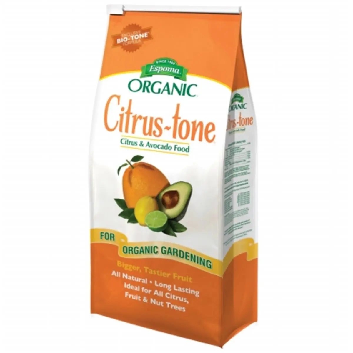 212 MAIN Espoma Organic Citrus Tone Gardening Fertilizer - No Fillers, Ideal for Avocado Trees & Vegetables, 4-Pack Specialty Garden Tool Accessory