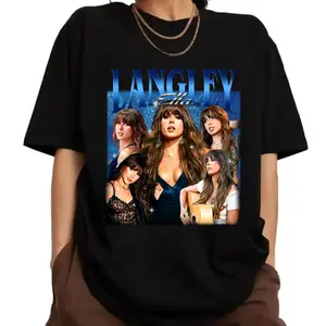 ELLA LANGLEY Shirt, ELLA LANGLEY HUNGOVER TOUR SHIRT, Still Hungover Tour Merch, Country Singer Unisex Tee, Gift for Fans