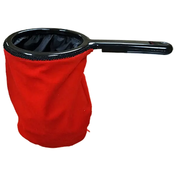 Change Bag Velvet with Zipper, Red by Bazar de Magia