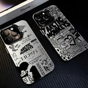 Hot Black A-Arctic Monkeys Phone Cases For iPhone 17 Pro Max Plus Air 16 15 14 13 12 11 Cover
