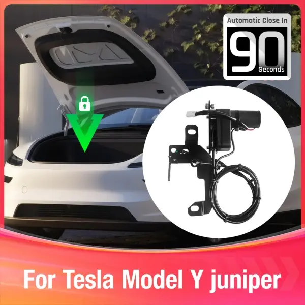 For Tesla Model Y Juniper Automatic Power Frunk Kit 2025-2026 Hands ...