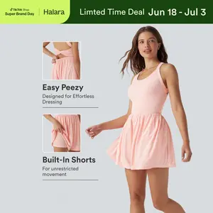 【Creator’s Pick】Halara Pocket 2-in-1 Romper-Easy Peezy Edition