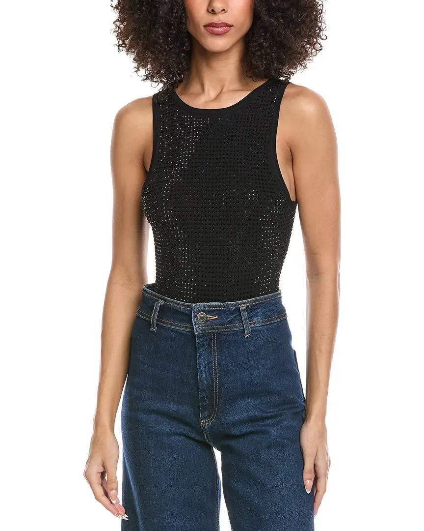Sandro Embellished Sweater Bodysuit