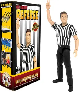 Ultimate Referee with Deluxe Articulation for Wrestling Action