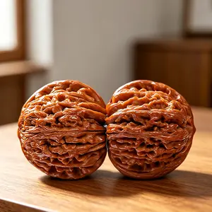 Collector’s Grade Chinese Massage Hand Balls - Unprocessed Raw Material, High Oil Density, Stress Relief Therapy Toy for Wellness & Gifting