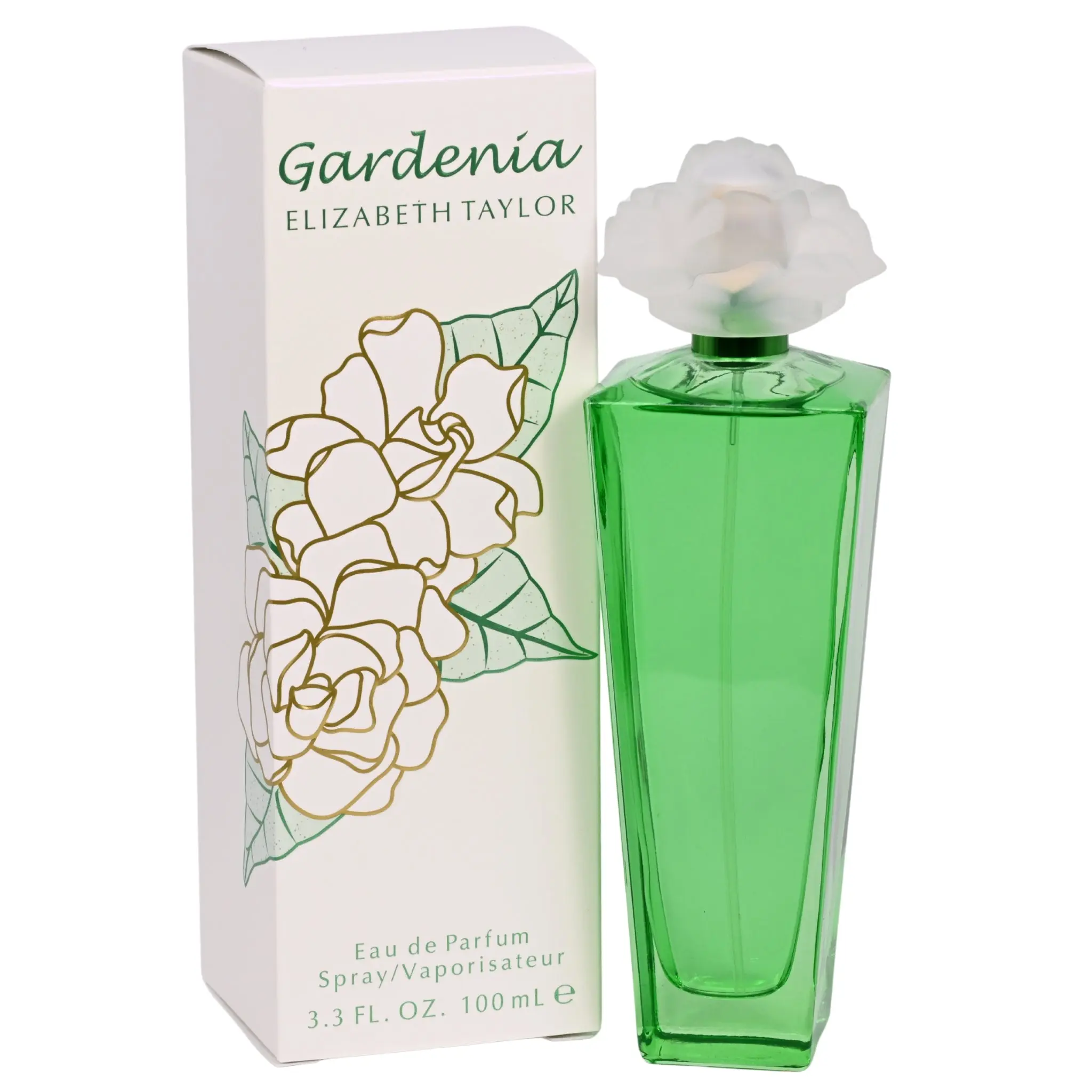 Elizabeth Taylor Gardenia EDP Perfume Sprays, A Women's Fragrance & Signature Scent with Floral Jasmine and Musk, 3.4 fl oz