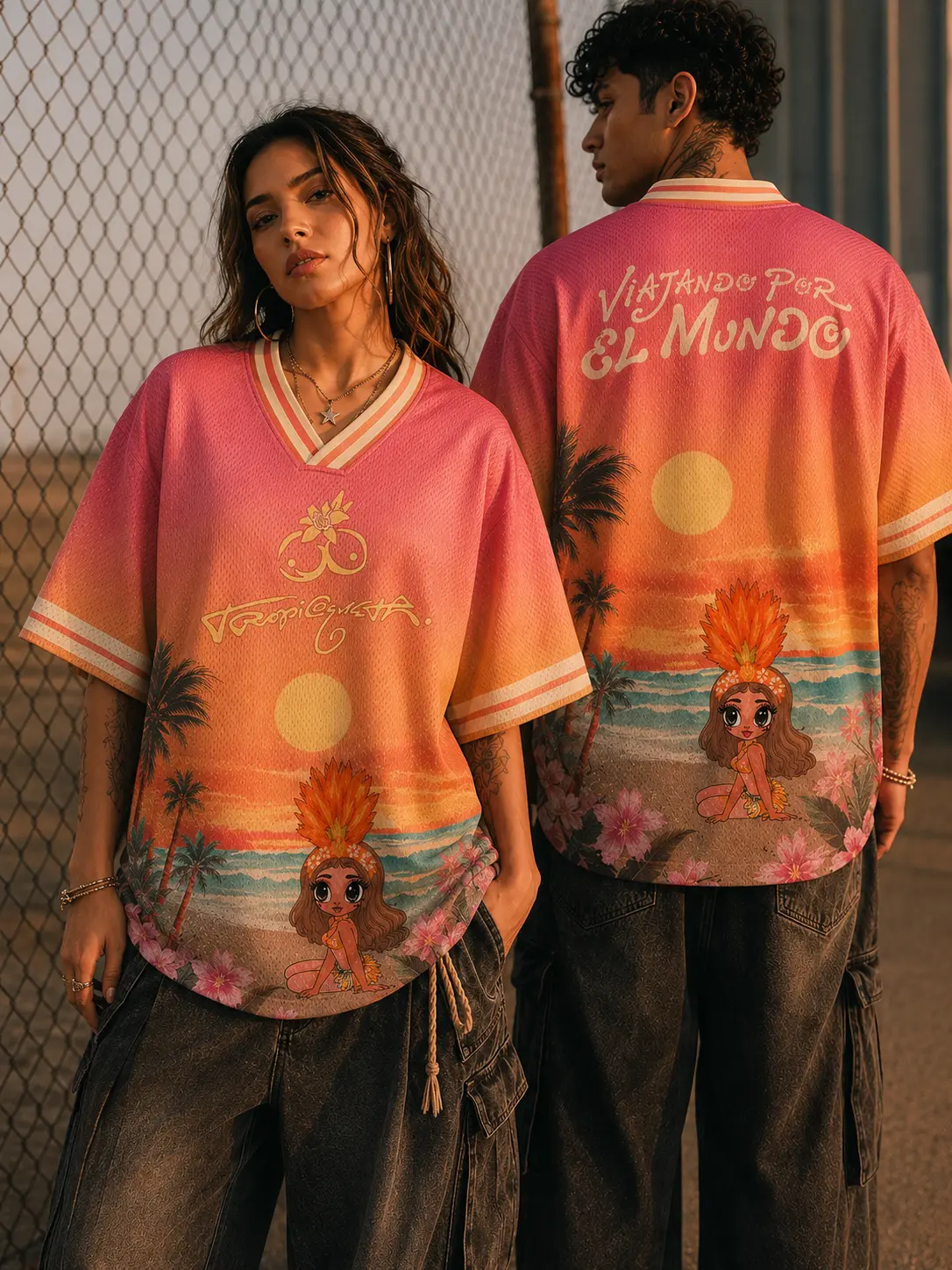 Drop Tee Football Jersey Latin Music Tour Inspired Viajando Por El Mundo Tropitour Limited Edition Jersey Mesh Cute Design Outfit Gift
