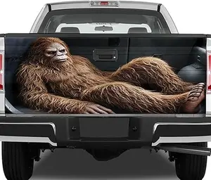 Bigfoot Truck Tailgate Wrap – Vinyl Bigfoot Tailgate Truck Wrap, Bigfoot Theme, Sasquatch Theme, Truck Tailgate Wrap, Vinyl Tailgate Wrap, Bigfoot Tailgate Wrap, Sasquatch Tailgate Wrap, Truck Wrap with Bigfoot