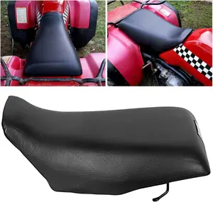 Complete Seat Set for 1988-2000 Honda FourTrax 300 TRX300 TRX300FW 2x4 4X4 Soft Plastic UV-Resistant Direct Replacement Black