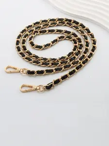 Solid Color Bag Strap Replacement Pu Leather Bag Strap for Women & Men, Casual Trendy Versatile High-quality Daily Bag Strap for Daily Use, Elegant Chain Strap, Fashion Chain Strap, Bag Accessories