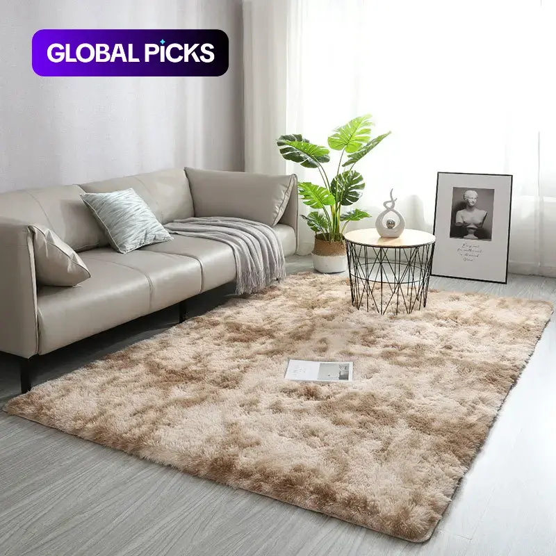 Ultra Soft Shaggy Rug, Fluffy Area Rugs, Cozy Area Rug, Contemporary Rugs for Bedroom, Living Room, Dorm, Kids' Room & Nursery, Indoor Home Decor Carpet #GLOBAL PICKS