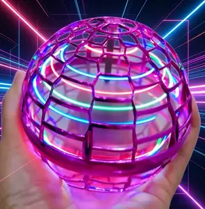 Brand-New Outdoor Family Activity: The Self-Returning, Levitating, Light-Up Flying Ball