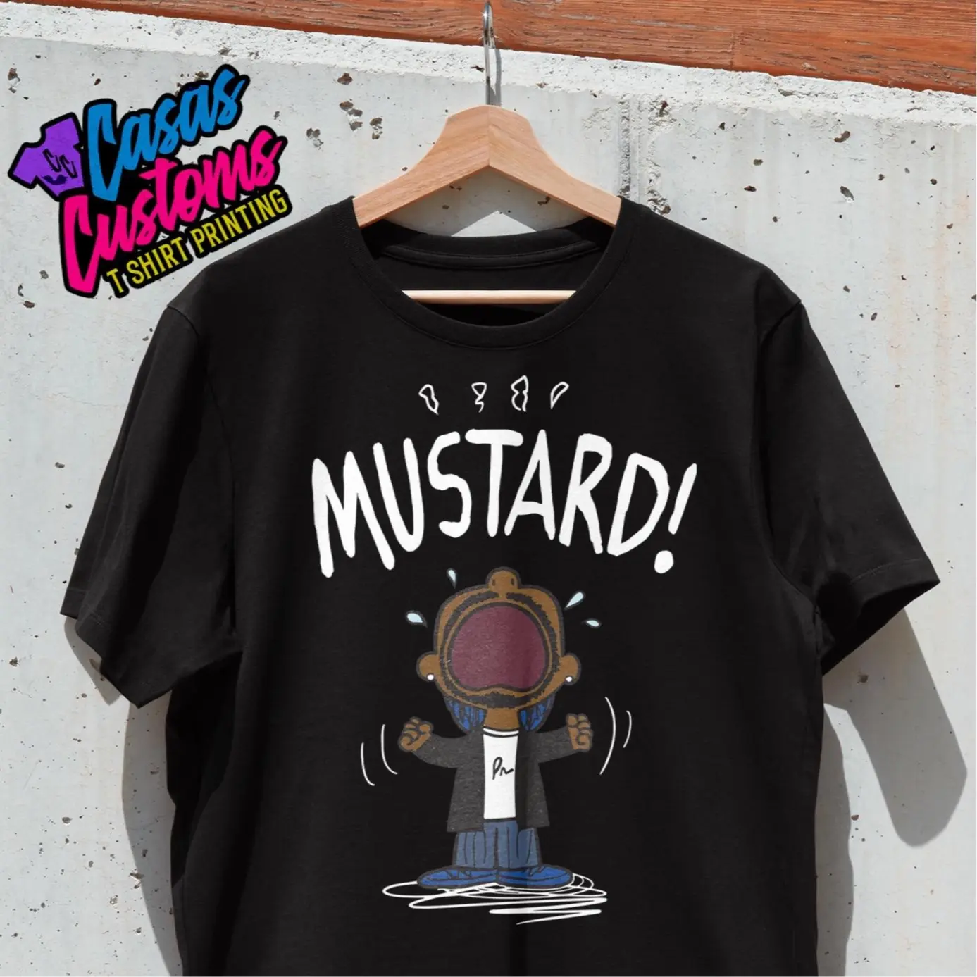 Mustard tee Menswear Tshirt