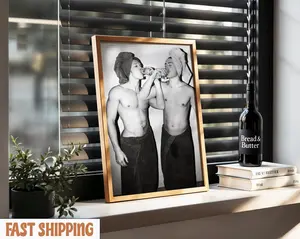 [UNFRAMED POSTER] Heated Rivalry Poster, Connor Storrie & Ilya Rozanov Hollanov Wall Art, Hockey Romance Couple Decor, Enemies to Lovers Fan Gift