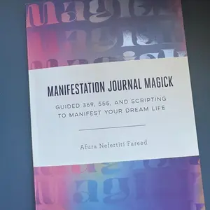 BLESSED Book & Journal on how to Manifesting for beginners