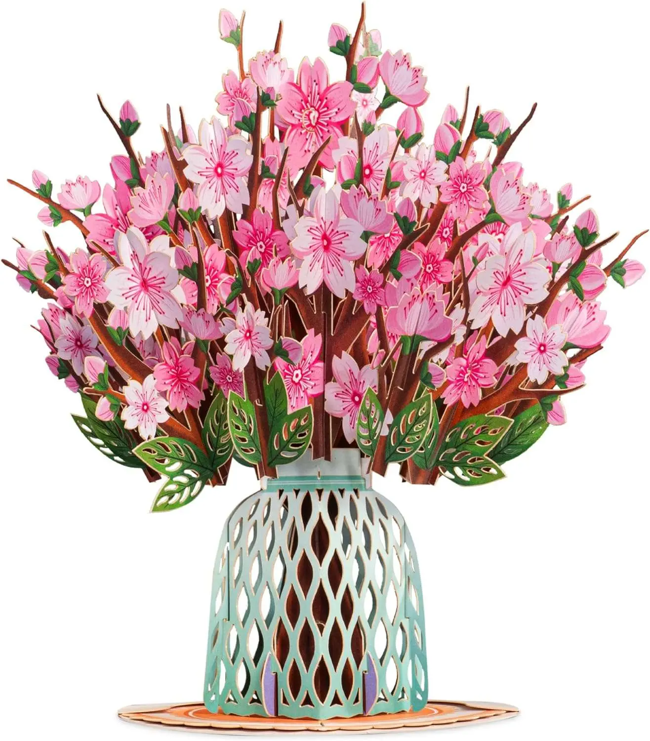 Paper Love Cherry Blossom Bouquet Pop Up Card with Keepsake – Mothers Day Gift, Mother's Day Card, Mom's Day Flowers. Top Mother's Day Gift Ideas 2026, Unique Mother-In-Law Gift, Daughter Mother Day Gift, Viral Mothers Gifts.