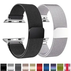 Metal Band for  Watch Strap 49mm 46mm 42mm 45mm 44mm 41mm 40mm Milanese Loop Bracelet for iWatch 11 10 9 8 7 6 5 4 SE Ultra