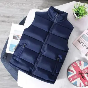 WhiteVestJacketMenSlimFitStandCollarSleevelessPufferJacketsSpringAutumnCasualWaistcoatMenWarmCoat2023Trends Menswear Tops