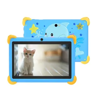 7 Inch Kids Tablet PC Android 13.0 4GB 64GB, Android Tablets, Dual Camera WiFi Bluetooth-compatible, Shockproof Case, Parental Control, Ideal Gift for Children