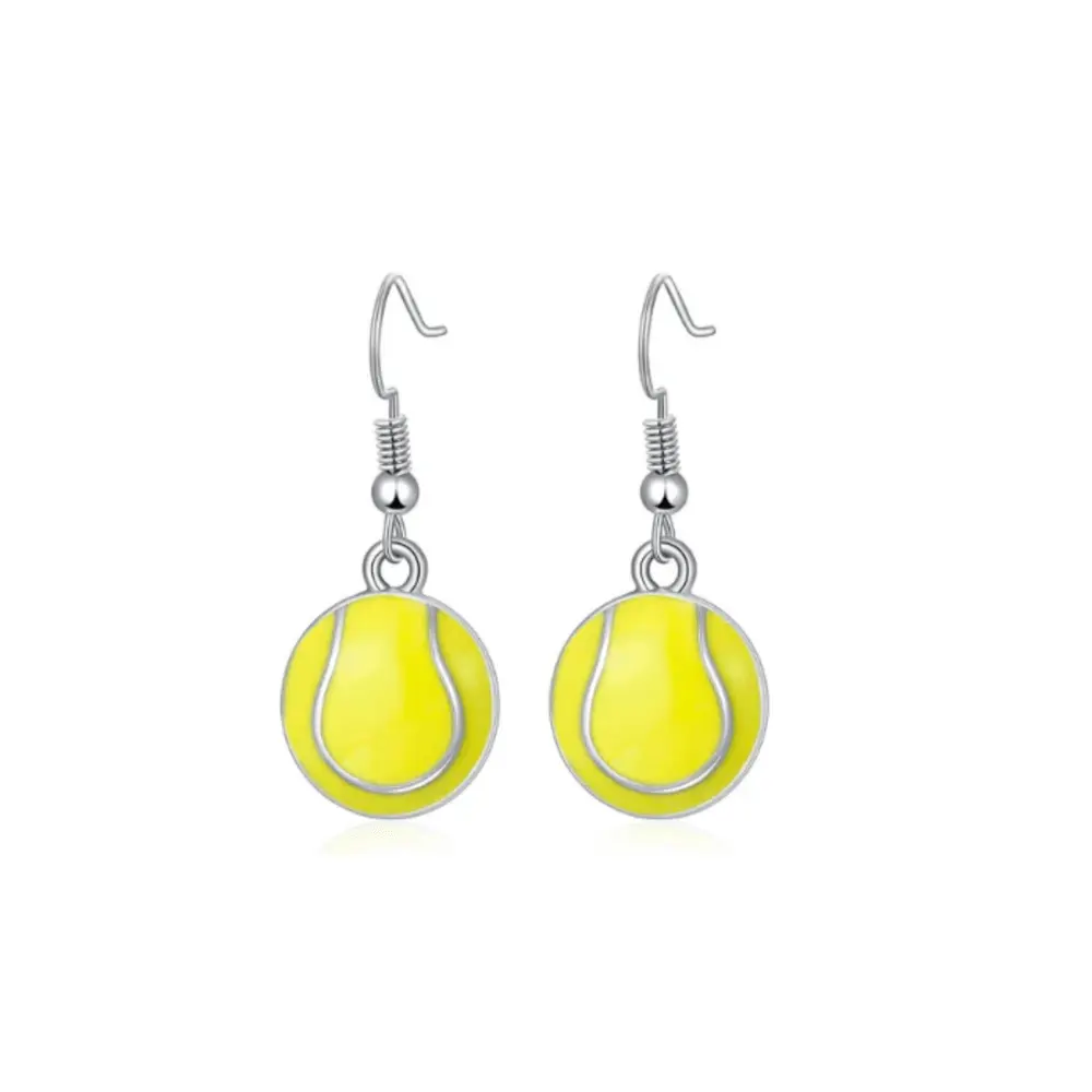 Tennis Ball Dangle Earrings