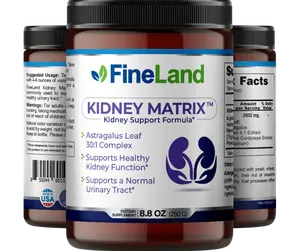 FineLand KIDNEY MATRIX Kidney Support Formula, Supports Kidney Cleansing Function, Supports a Normal Urinary Tract Healthcare Supplement