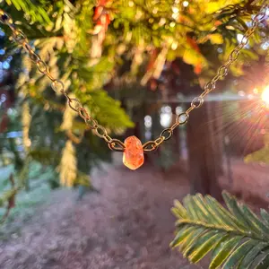 Sunstone Choker Necklace